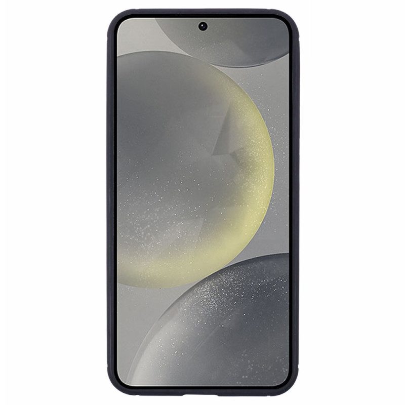 Hülle Samsung Galaxy S25 5g Handyhülle Transparente Kohlefaser-optik