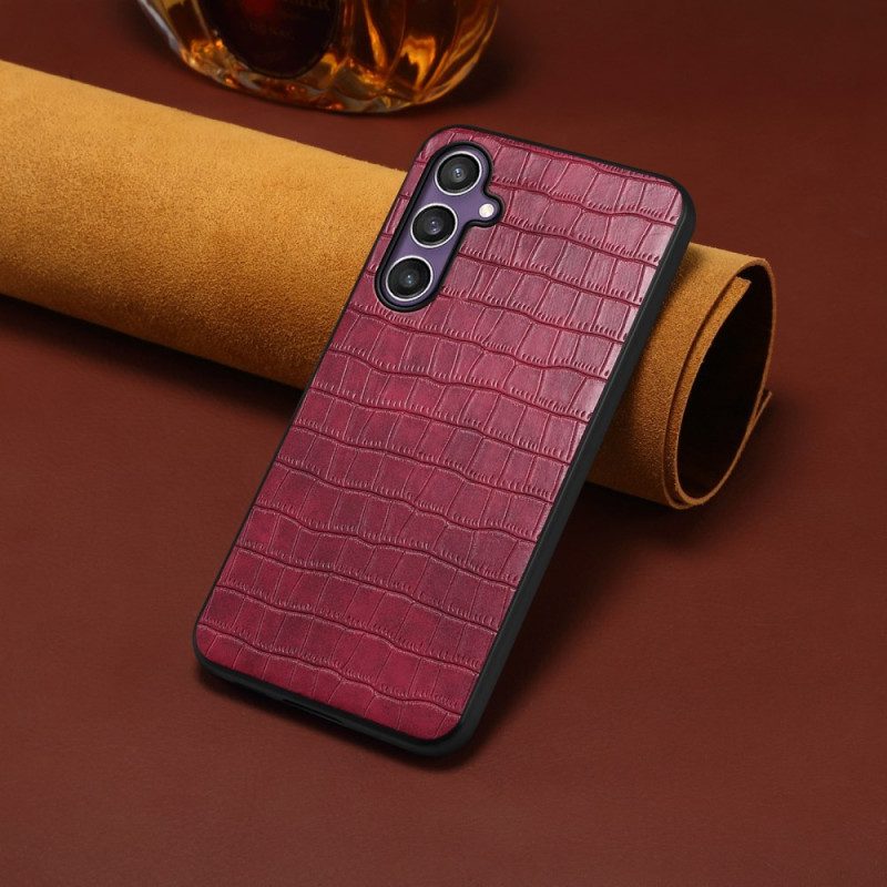 Hülle Samsung Galaxy S25 5g Krokodil-optik