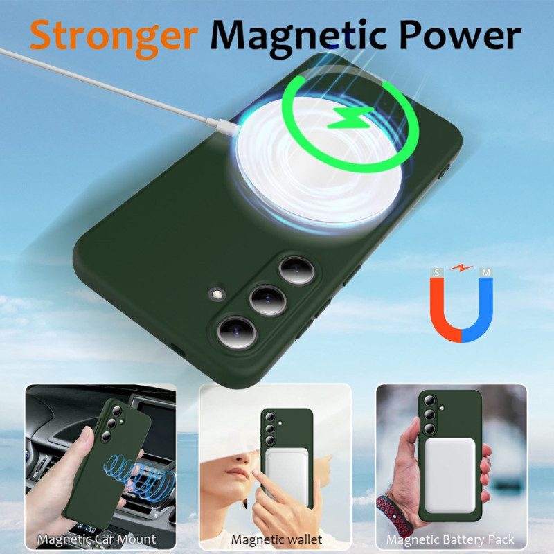 Hülle Samsung Galaxy S25 5g Magsafe-kompatibel Mit Lanyard