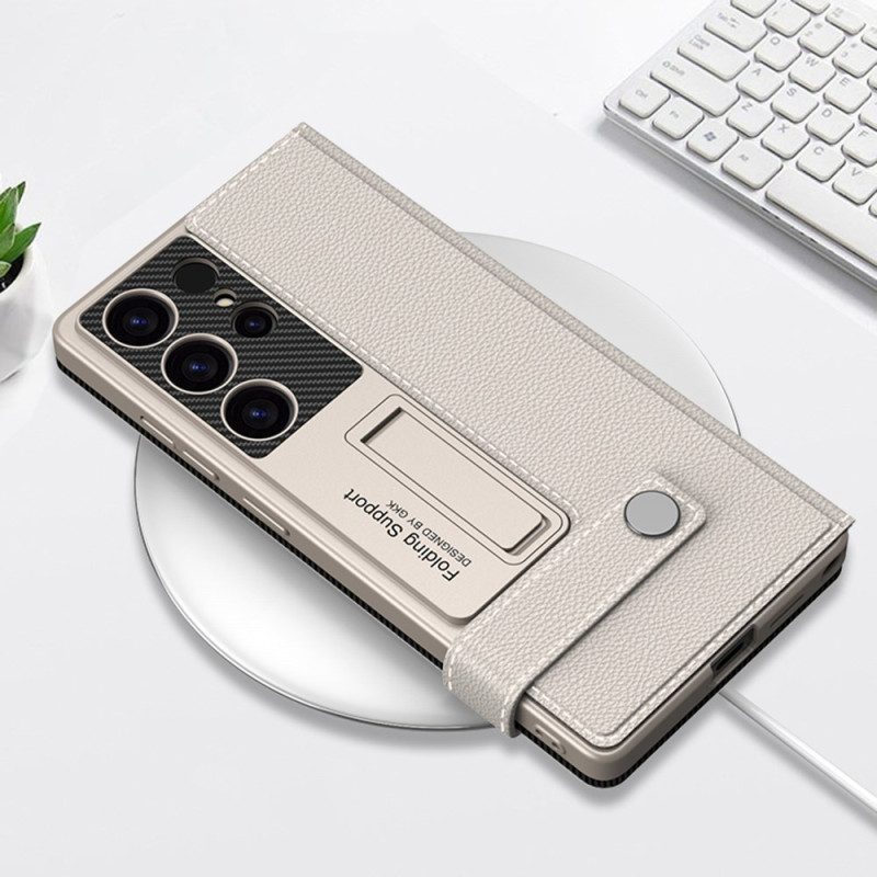 Hülle Samsung Galaxy S25 5g Premium-kartenhalter Und Ständer