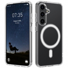 Hülle Samsung Galaxy S25 5g Transparentes Magsafe-kompatibles Material