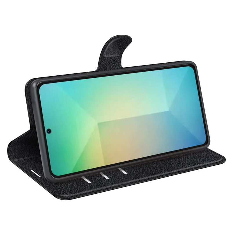 Lederhüllen Für Samsung Galaxy S25 5g Klassisches Litschi-kunstleder