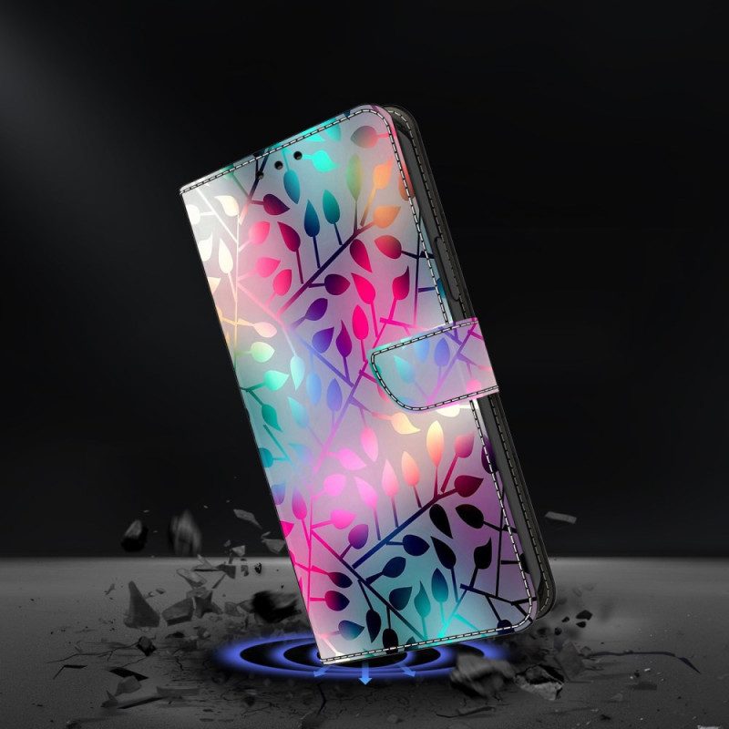 Lederhüllen Samsung Galaxy S25 5g Ahornblätter