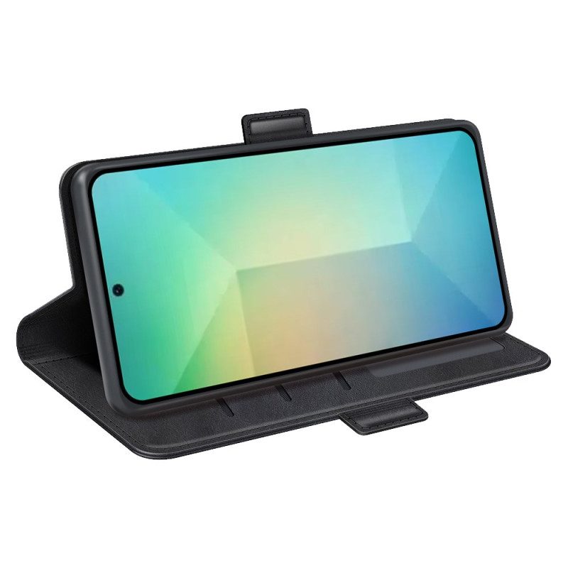 Lederhüllen Samsung Galaxy S25 5g Doppelverschluss