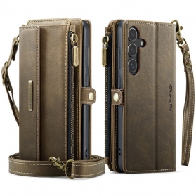 Lederhüllen Samsung Galaxy S25 5g Geldbörse Mit Rfid-schutz