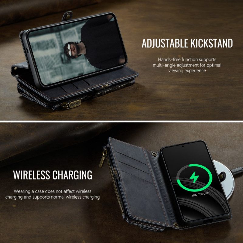 Lederhüllen Samsung Galaxy S25 5g Geldbörse Mit Rfid-schutz