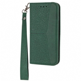 Lederhüllen Samsung Galaxy S25 5g Handyhülle Zierrand