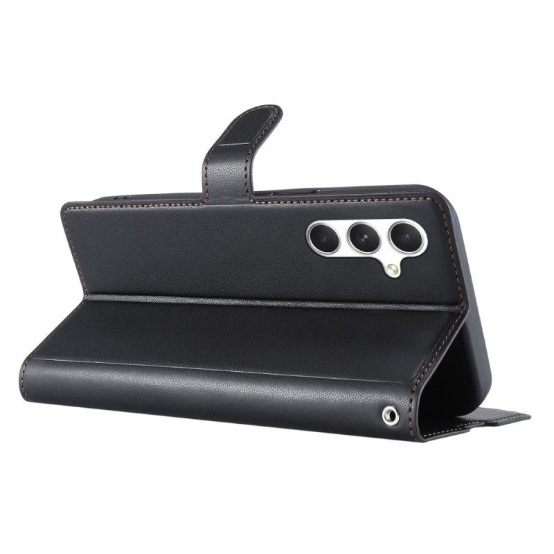 Lederhüllen Samsung Galaxy S25 5g Polka-dot-muster