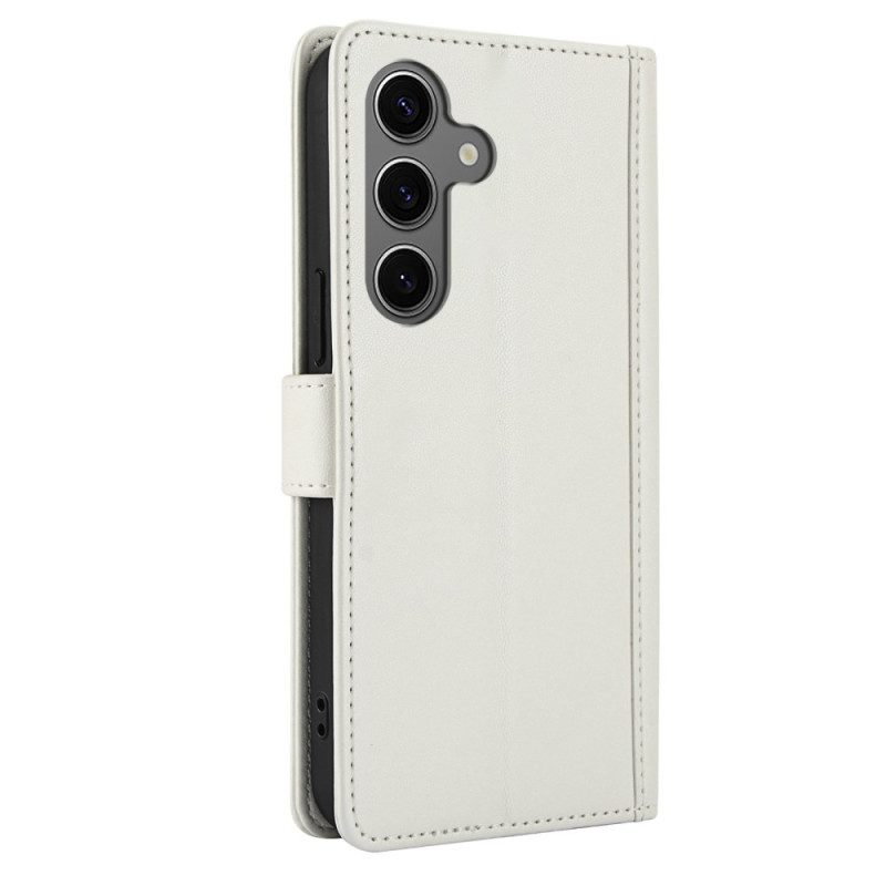 Lederhüllen Samsung Galaxy S25 5g Trageschlaufe