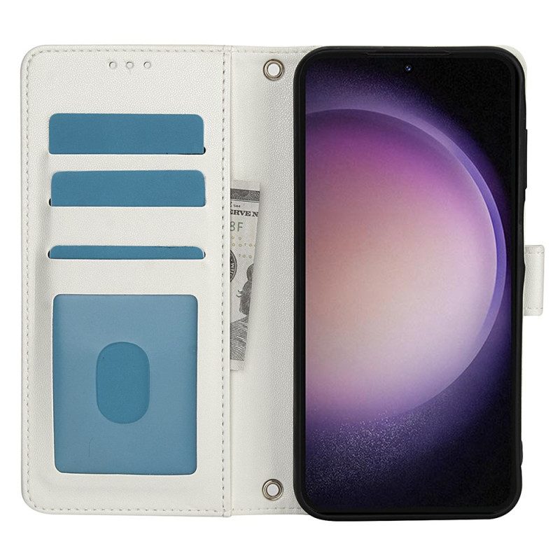 Lederhüllen Samsung Galaxy S25 5g Trageschlaufe