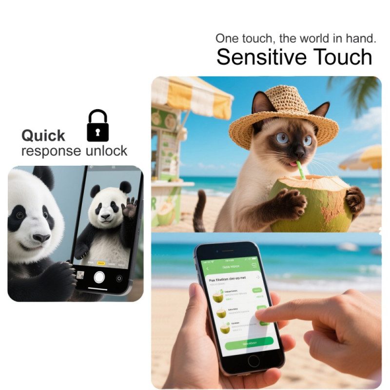 Displayschutzfolie Aus Glas Für Vivo V60 Lite (fingerabdrucksensor)