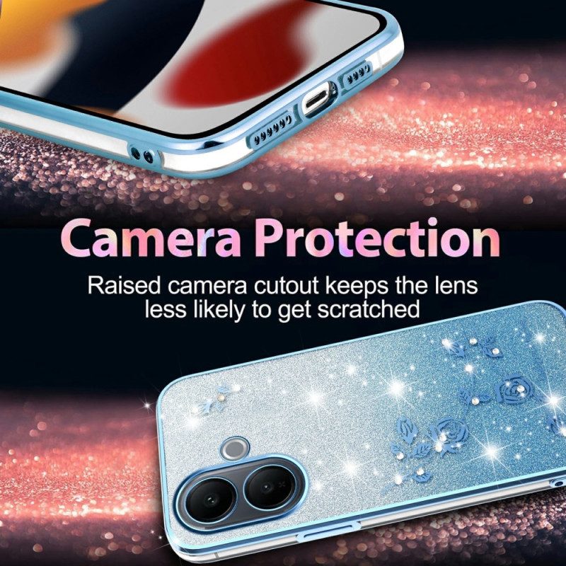 Hülle Vivo V60 Lite Farbverlauf-pailletten