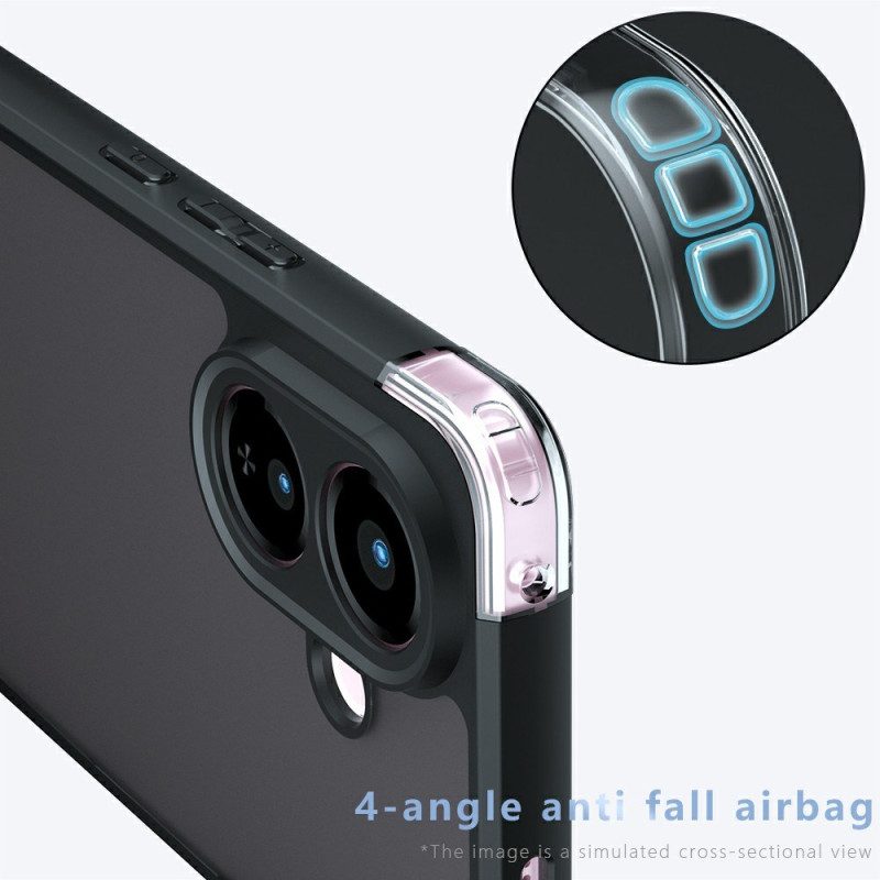 Hülle Vivo V60 Lite Handyhülle Airbags Mit Matter Oberfläche