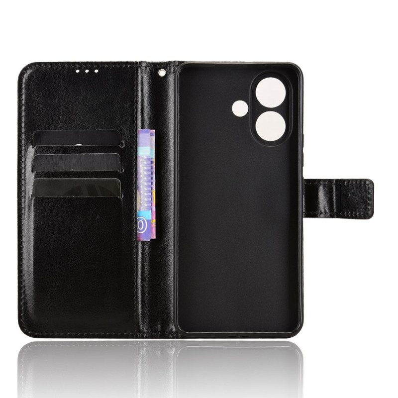 Lederhüllen Vivo V60 Lite Glänzendes Kunstleder