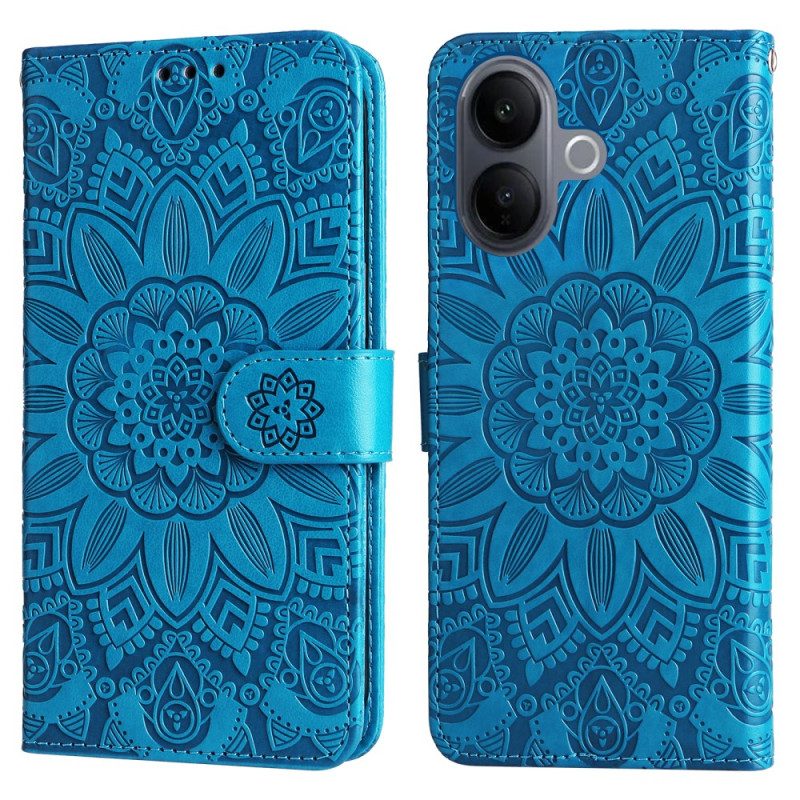 Lederhüllen Vivo V60 Lite Mandala