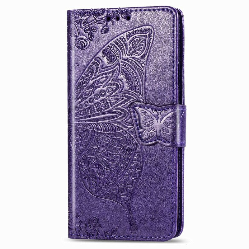 Flip Case Für Xiaomi Mi 10T / 10T Pro Halbe Schmetterlinge