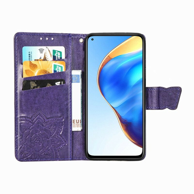 Flip Case Für Xiaomi Mi 10T / 10T Pro Halbe Schmetterlinge