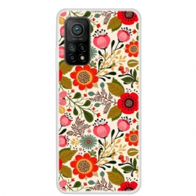 Handyhülle Für Xiaomi Mi 10T / 10T Pro Blumenteppich