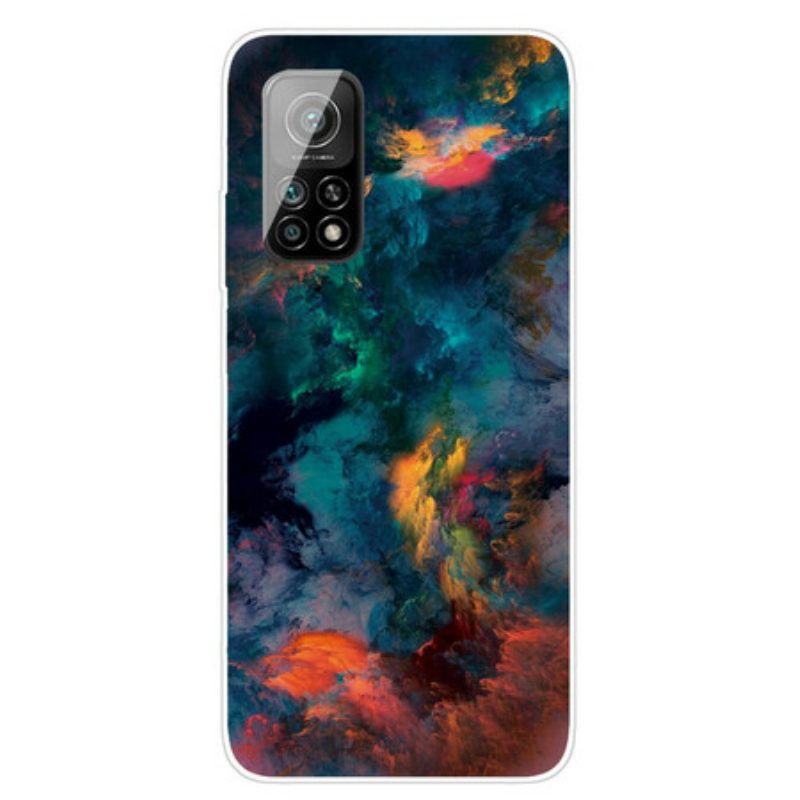 Hülle Für Xiaomi Mi 10T / 10T Pro Bunte Wolken