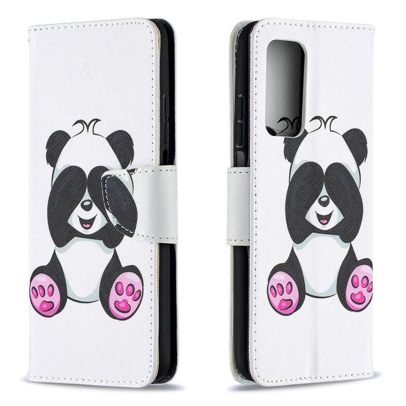 Lederhüllen Für Xiaomi Mi 10T / 10T Pro Panda-spaß