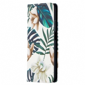 Schutzhülle Für Xiaomi Mi 10T / 10T Pro Flip Case Blätter