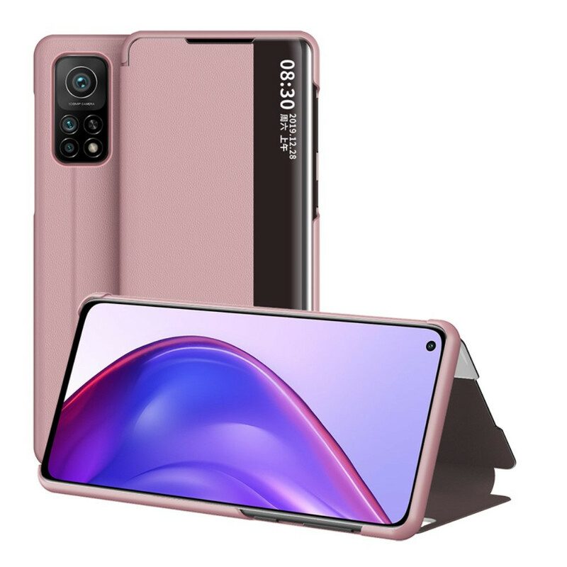 Schutzhülle Für Xiaomi Mi 10T / 10T Pro Strukturiertes Kunstleder