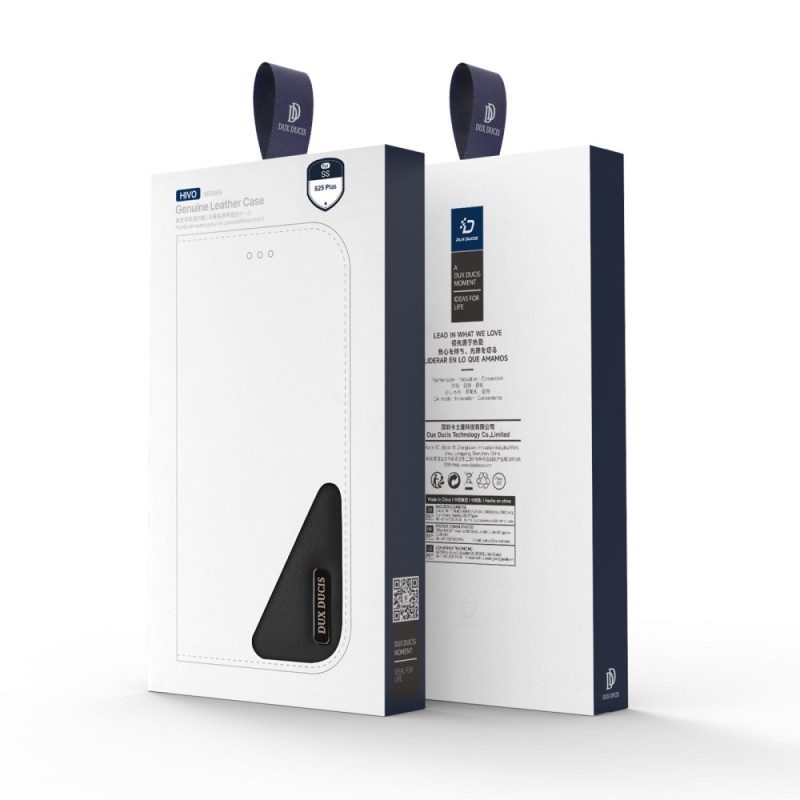 Flip Case Samsung Galaxy S25 Plus 5g Handyhülle Hivo Serie Dux Ducis