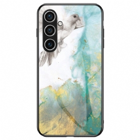 Hülle Für Samsung Galaxy S25 Plus 5g Gehärtetes Glas In Marmoroptik