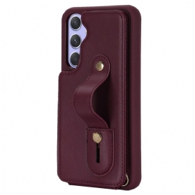 Hülle Für Samsung Galaxy S25 Plus 5g Kartenhalter Und Tragegurt