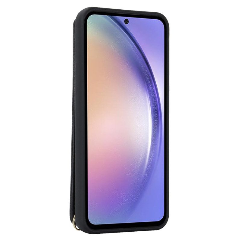 Hülle Für Samsung Galaxy S25 Plus 5g Kartenhalter Und Tragegurt
