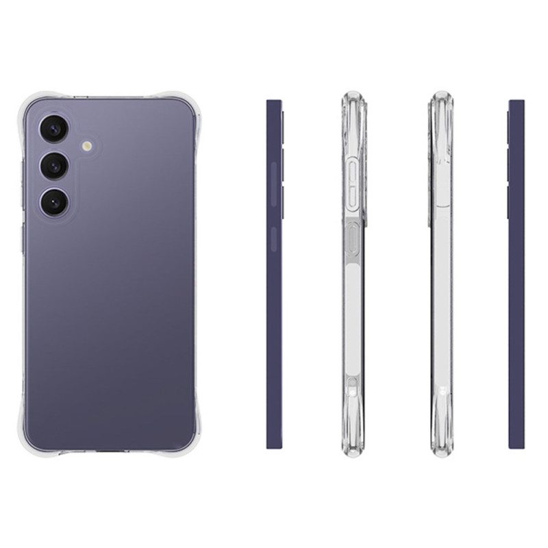 Hülle Für Samsung Galaxy S25 Plus 5g Transparent Verstärkt Rutschfest