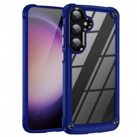 Hülle Für Samsung Galaxy S25 Plus 5g Transparente Hybrid-halterung