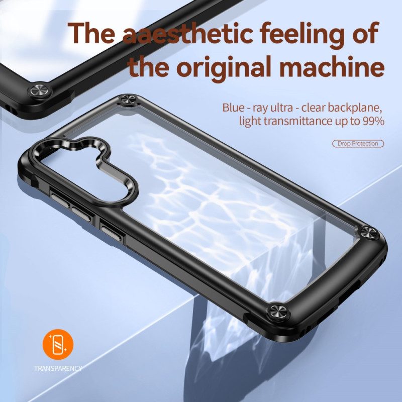 Hülle Für Samsung Galaxy S25 Plus 5g Transparente Hybrid-halterung