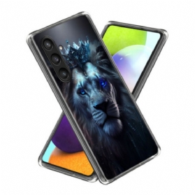 Hülle Samsung Galaxy S25 Plus 5g Blauer Löwe