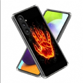 Hülle Samsung Galaxy S25 Plus 5g Brennende Hand