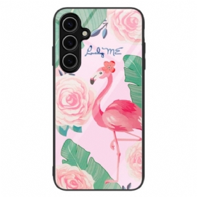 Hülle Samsung Galaxy S25 Plus 5g Flamingo Aus Gehärtetem Glas