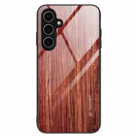 Hülle Samsung Galaxy S25 Plus 5g Gehärtetes Glas Mit Holz