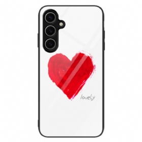 Hülle Samsung Galaxy S25 Plus 5g Gehärtetes Glas Mit „lovely“