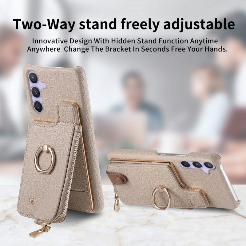 Hülle Samsung Galaxy S25 Plus 5g Geldbörse Mit Magnetständer