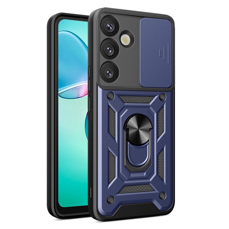 Hülle Samsung Galaxy S25 Plus 5g Handyhülle Drehbarer Halter Und Objektivschutz
