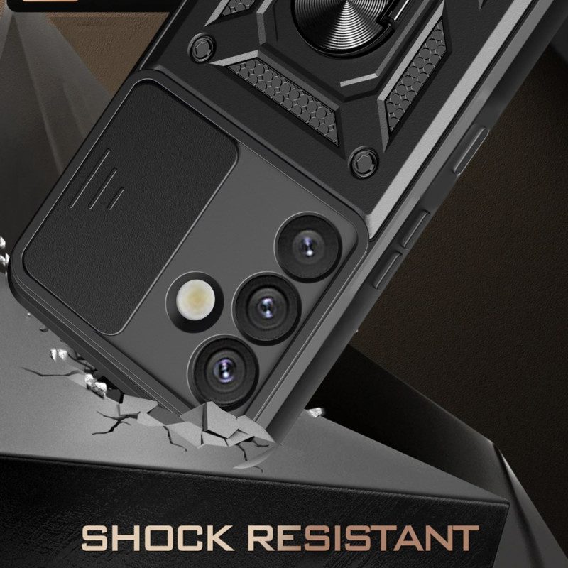 Hülle Samsung Galaxy S25 Plus 5g Handyhülle Drehbarer Halter Und Objektivschutz