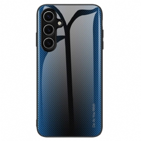 Hülle Samsung Galaxy S25 Plus 5g Handyhülle Gehärtetes Glas Mit Kohlefaser