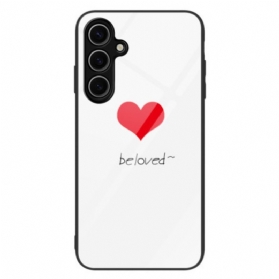 Hülle Samsung Galaxy S25 Plus 5g Handyhülle Gehärtetes Glas Mit „beloved“