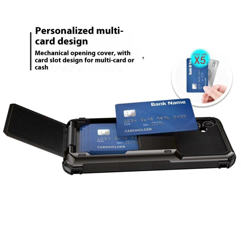 Hülle Samsung Galaxy S25 Plus 5g Handyhülle Integrierter Kartenhalter