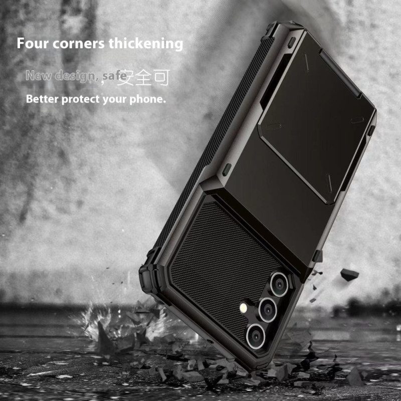 Hülle Samsung Galaxy S25 Plus 5g Handyhülle Integrierter Kartenhalter