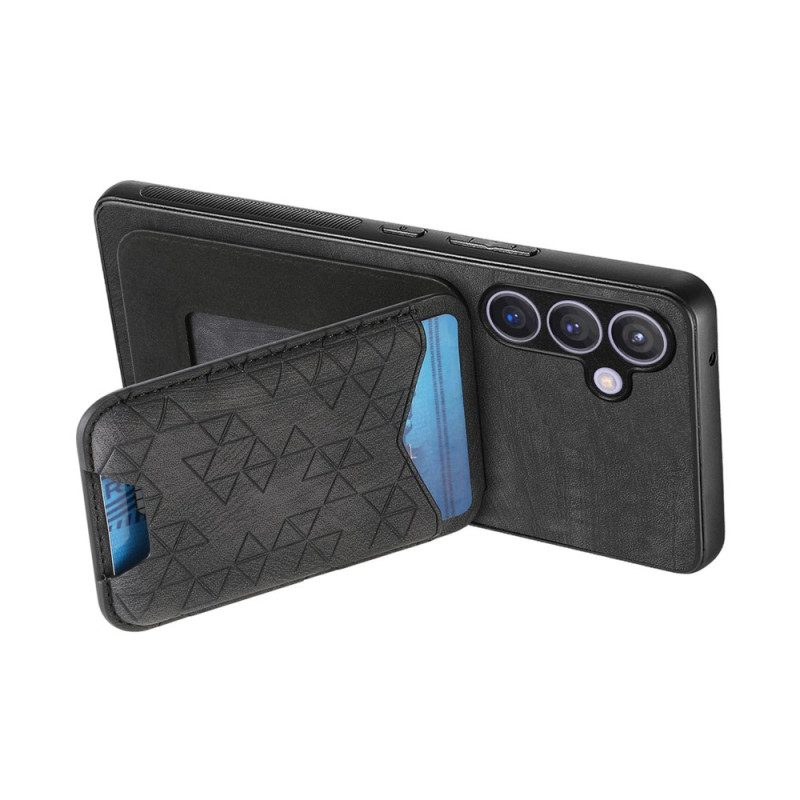 Hülle Samsung Galaxy S25 Plus 5g Handyhülle Mit Kartenhalter Und Ständer
