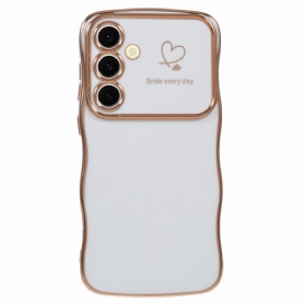 Hülle Samsung Galaxy S25 Plus 5g Herz Und Wellenkanten