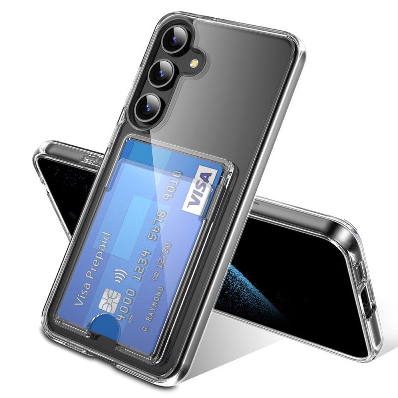 Hülle Samsung Galaxy S25 Plus 5g Transparenter Kartenhalter