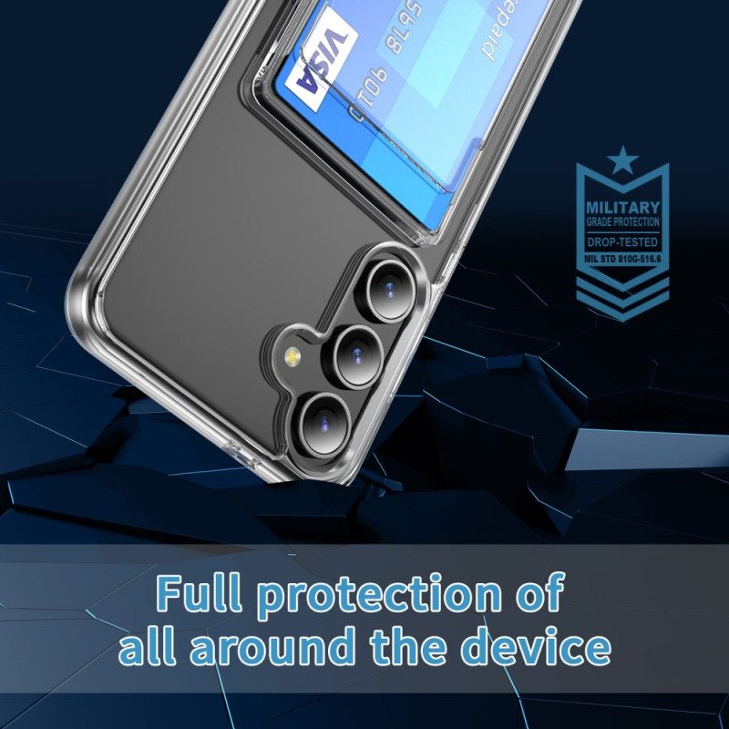 Hülle Samsung Galaxy S25 Plus 5g Transparenter Kartenhalter