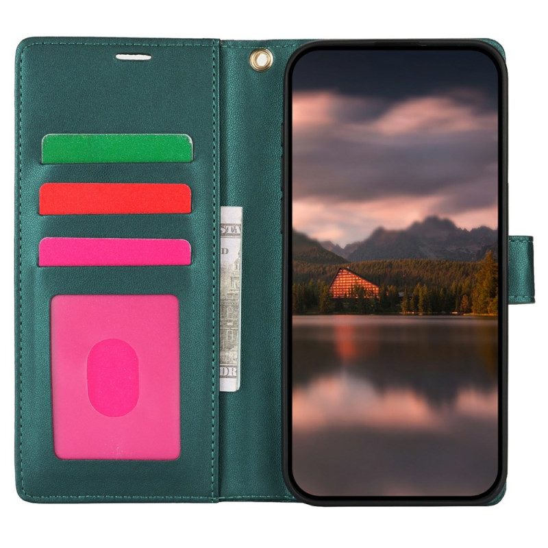 Lederhüllen Für Samsung Galaxy S25 Plus 5g Blumenmuster Mit Riemen